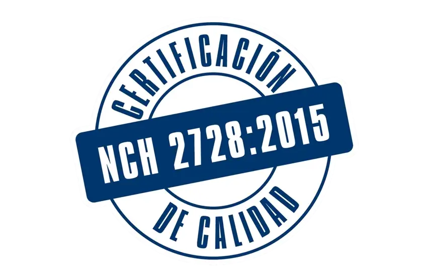 Certificación NCh2728